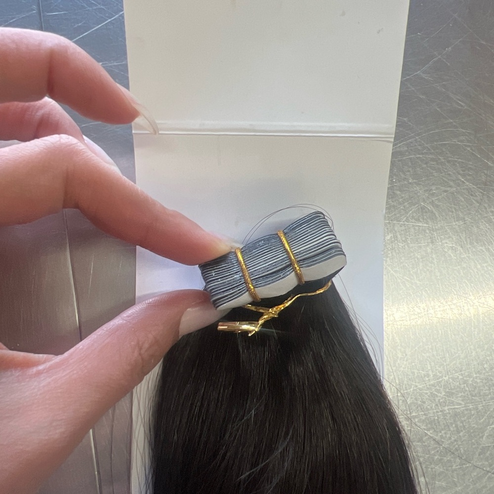 Dark Brown Clip-In Hair Extension Weft